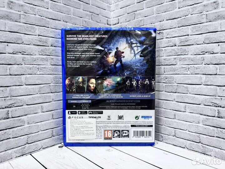Aliens Dark Descent (Новый диск) PS5