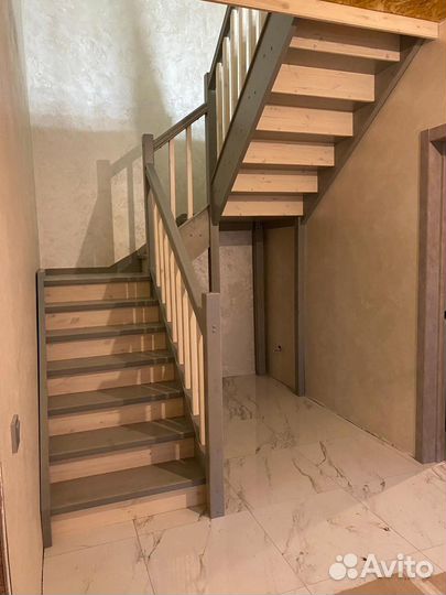 Деревянные лестницы с монтажом под ключ