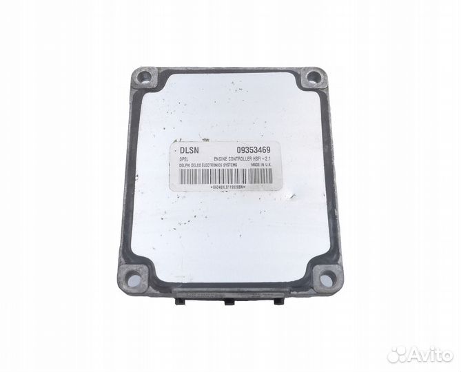 Эбу Блок управления двигателем Opel 12214870