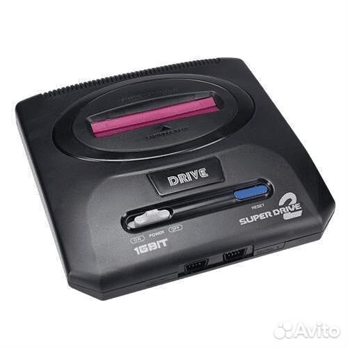 16 бит Мега драйв 2 Sega Mega Drive 2 с гарантией