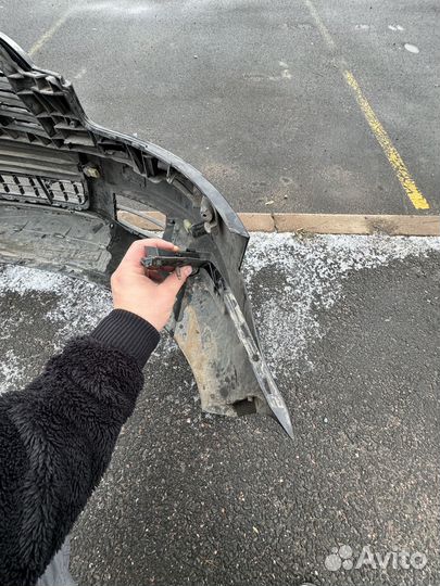 Бампер передний Audi A6 C6 (4F) S-line Рестайлинг