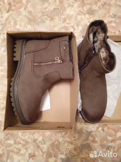Ботинки мужские зимние 42 размер новые