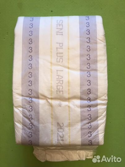 Памперсы для взрослых seni 3