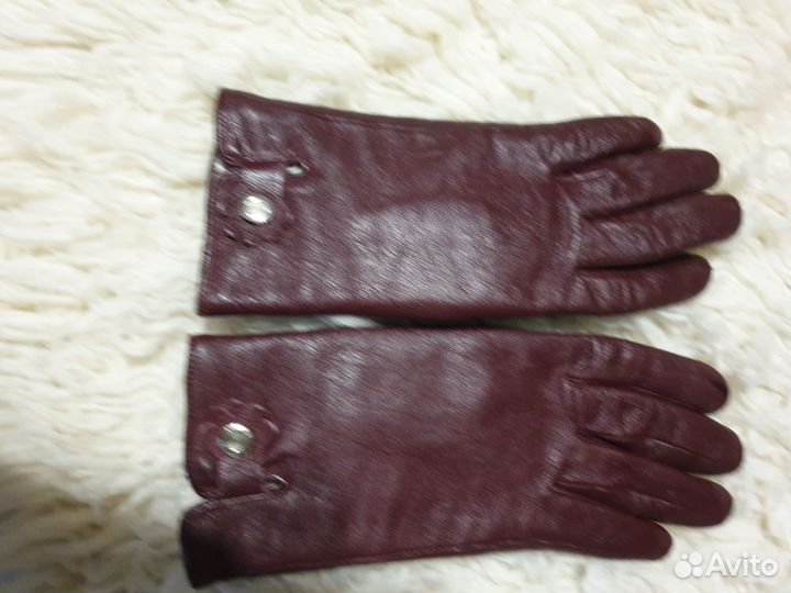 Перчатки кожаные 7.5 размер