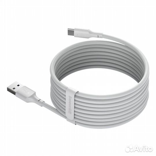 Кабель Baseus Simple Wisdom USB-Type-C 5A 1.5m