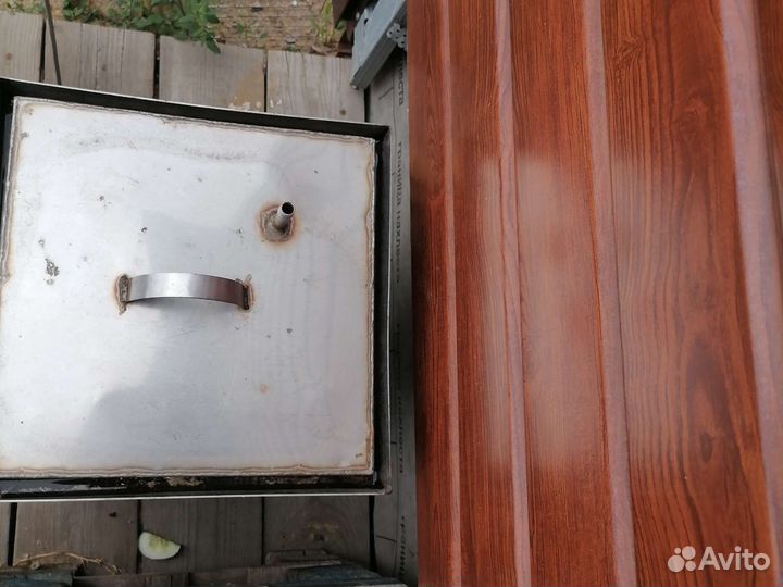 Коптилка горячего копчения