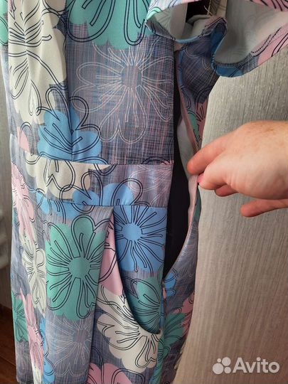 Летнее платье 52-54 р