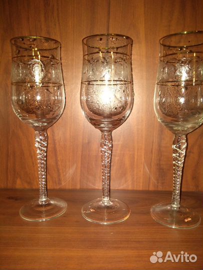 Фужеры богемия