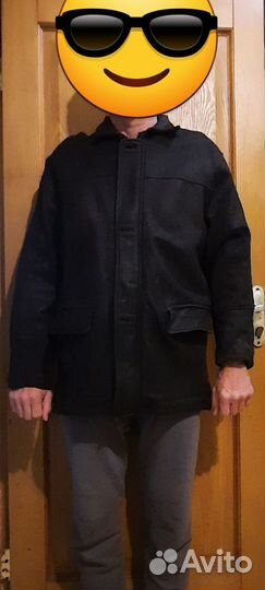 Куртка кожаная натуральная мужская 52р