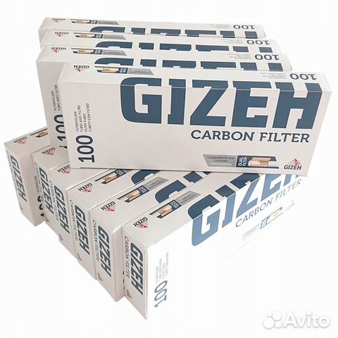 Гильзы Gizeh carbon filter Германия