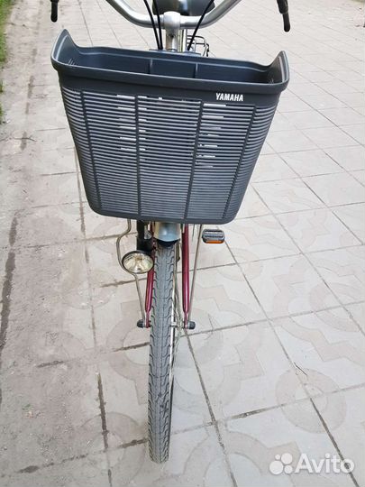 Японский гибридный велосипед yamaha