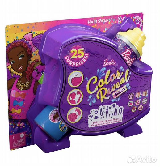 Набор Barbie Кукла Сюрприз из серии Блеск