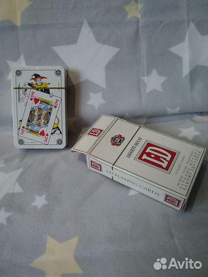 Карты игральные пластиковые