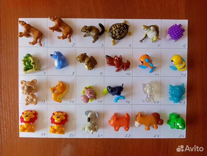 Киндер игрушки