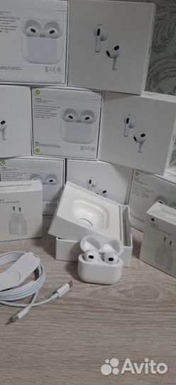 Беспроводные наушники apple airpods