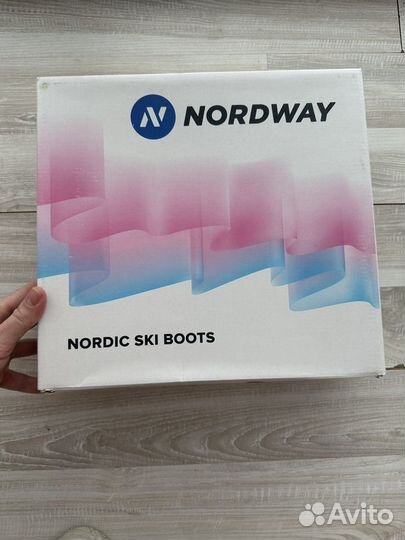 Лыжные ботинки nordway 40 (новые)