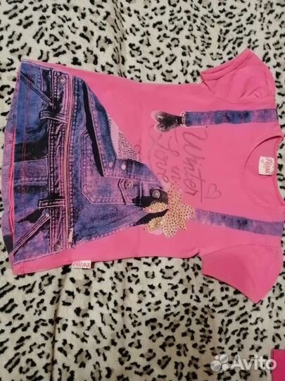 Вещи пакетом рост 110- 116 на девочку