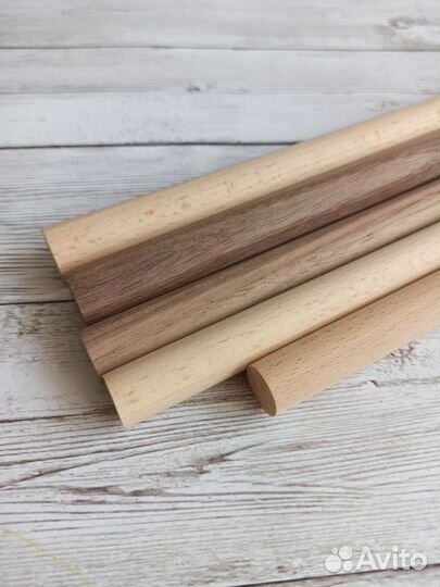 Буковые палочки для макраме для рукоделия