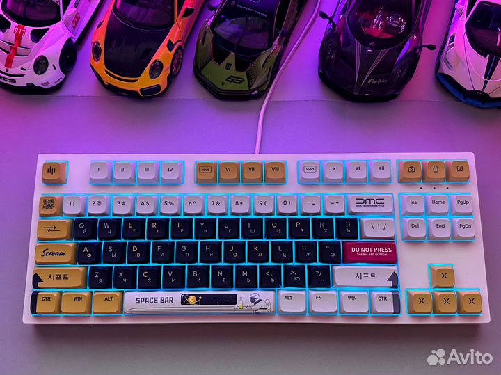 Клавиатура Dark Project KD87A Cap Teal