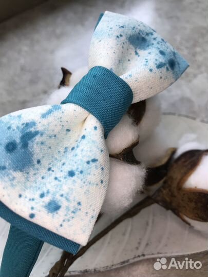 Галстук-бабочка ручной работы