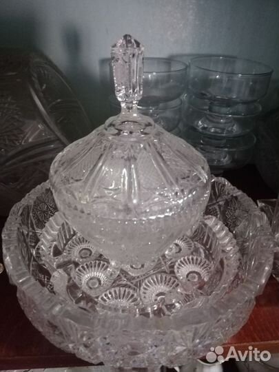 Хрустальная посуда бу СССР