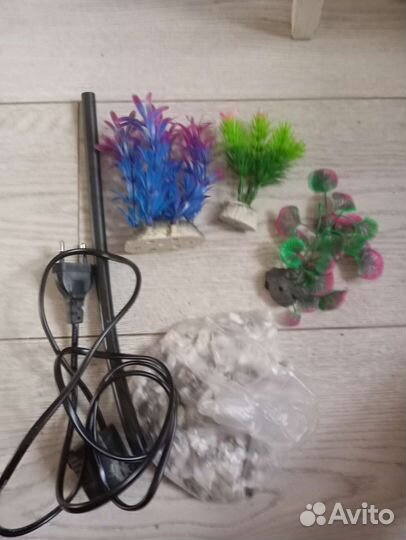 Аквариум с подсветкой и без