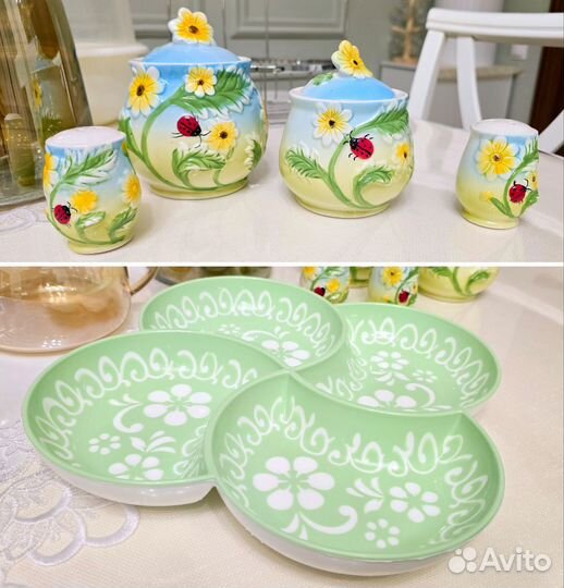 Набор вещей для кухни, быта и интерьера