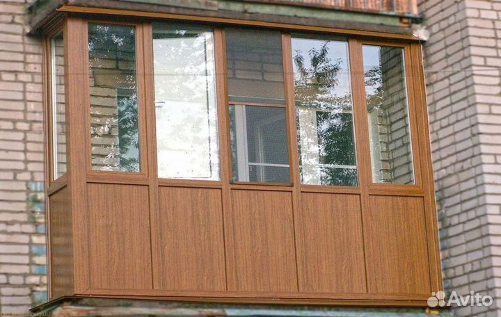 Балконы Панорамное остекление