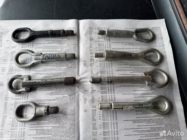 Буксировочные крюки петли