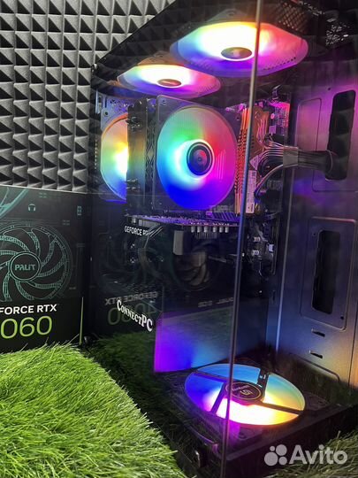 Игровой пк i5-12400/RTX4060/16gb/1000gb