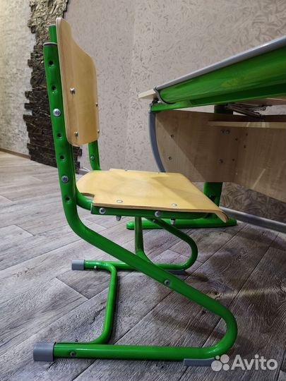 Растущая парта и стул дэми