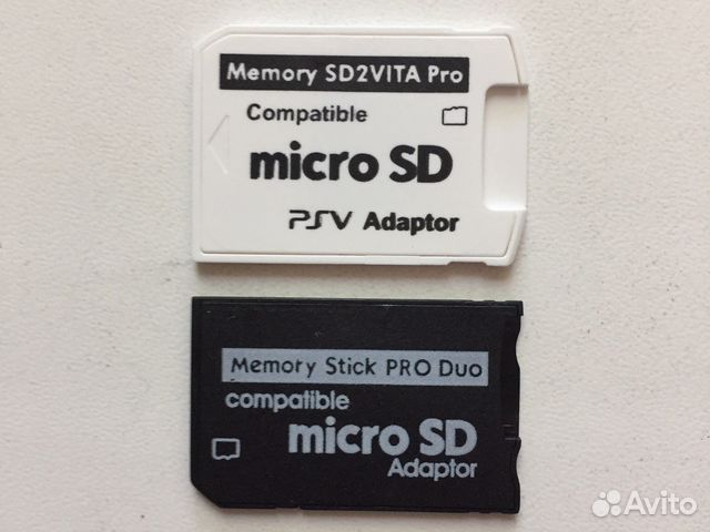 Адаптер для карты памяти sd2vita sd2psp