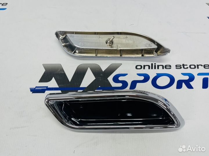 Накладки на задний бампер priora 2