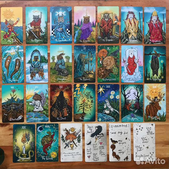 3rd Northern Animal Tarot Deck Linen Edition