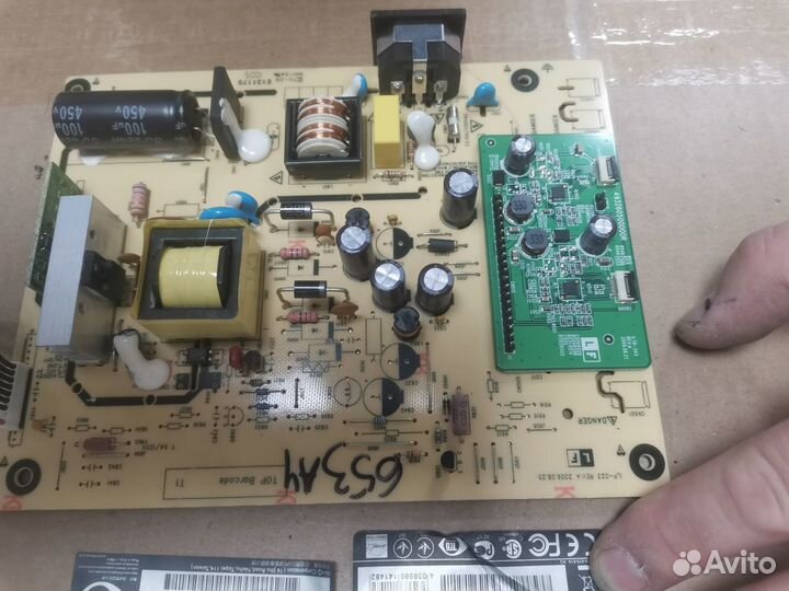 Мониторы ЖК (LCD) в разбор,блоки питания, pcb main