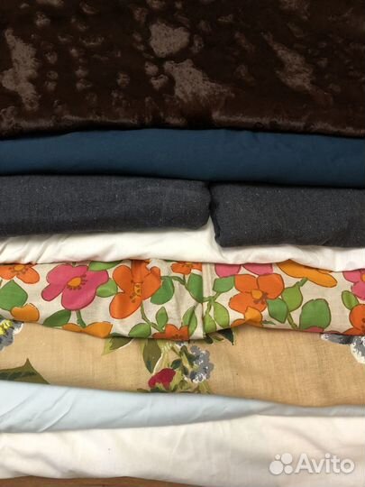 Ткани отрез ткань СССР советские