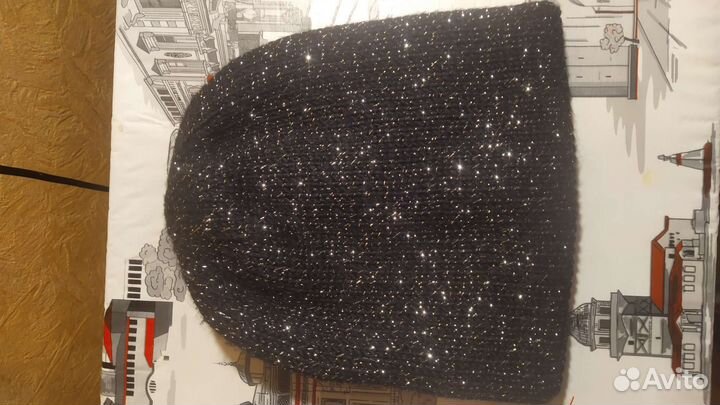 Комплект шапка и снуд