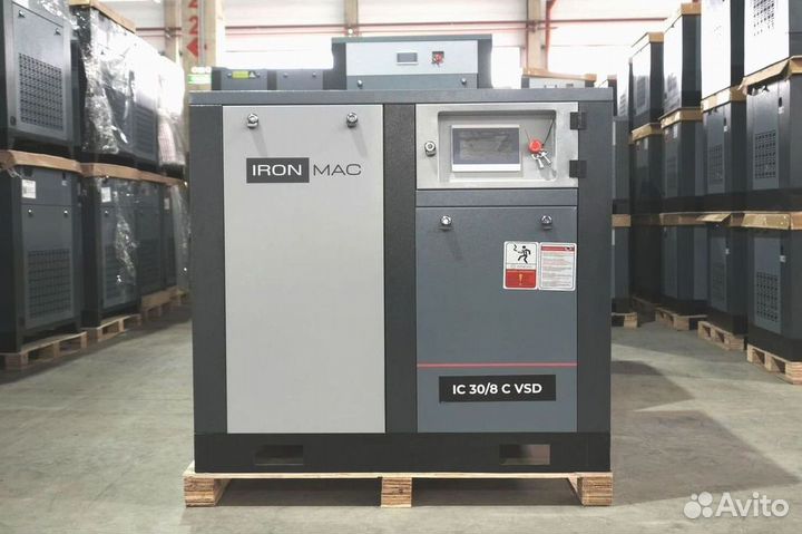 Винтовой компрессор электрический IronMac IC