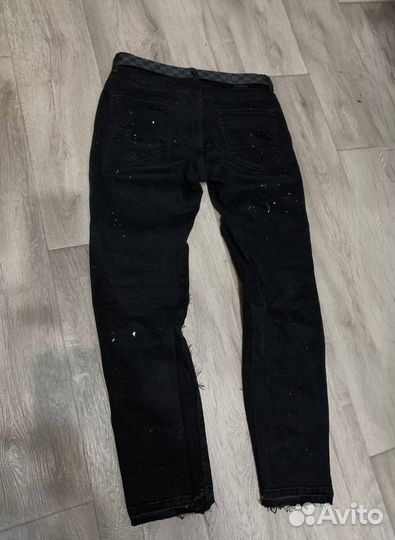 Джинсы slim fit amiri type