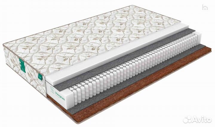 Матрас Sleeptek Perfect Foam Cocos 2000х1900х200