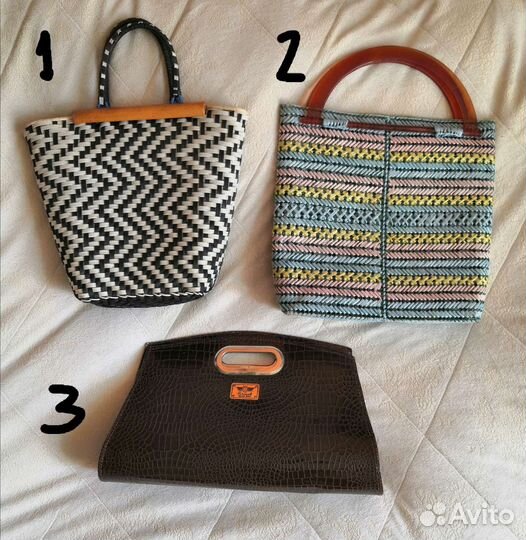Сумки. Винтаж. СССР. Плетеные