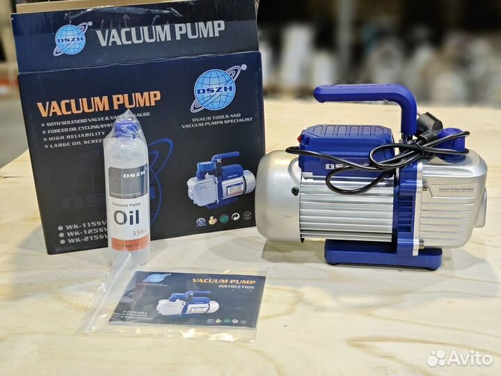 Вакуумный насос dszh WK-115 1ступенч 42 л/мин фрео