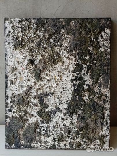 Картина фактурная Мох