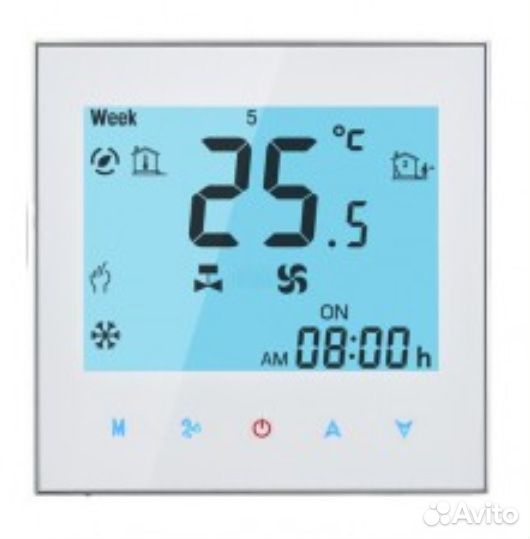 Универсальный сенсорный пульт для фанкойла