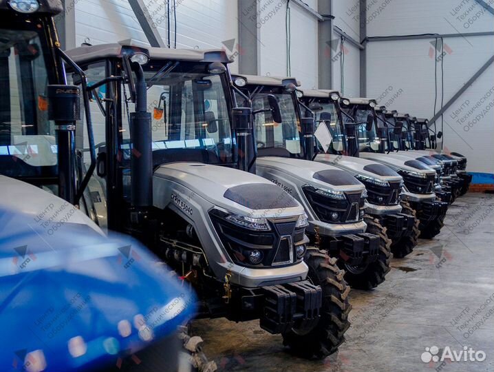 Трактор Скаут T-504C с погрузчиком