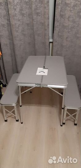 Стол складной со скамейками