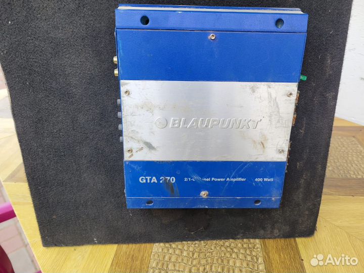 Сабвуфер с усилителем автомобильный