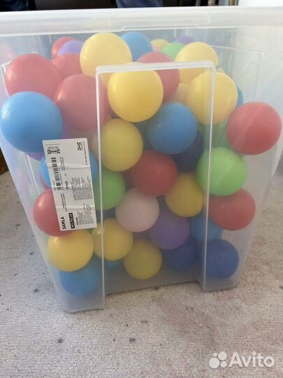 Сухой бассейн с шариками