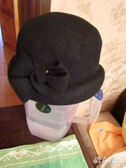 Шляпа фетровая женская
