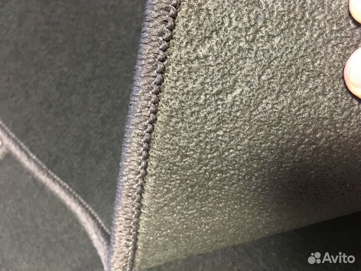 Велюровые серые коврики УАЗ Патриот 2020г